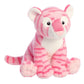 Aurora Tiger Stuffed Animal - Pink 12 Inches - Medium - Polyester - Adventurous Destination Nation™ Model 86878