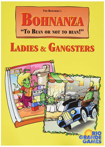 Rio Grande Games Bohnanza Ladies and Gangsters Game - Cardboard, Multicolor, Model RGG508
