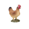 Mojo Hen Standing Realistic Farm Animal Hand Painted Toy Figurine