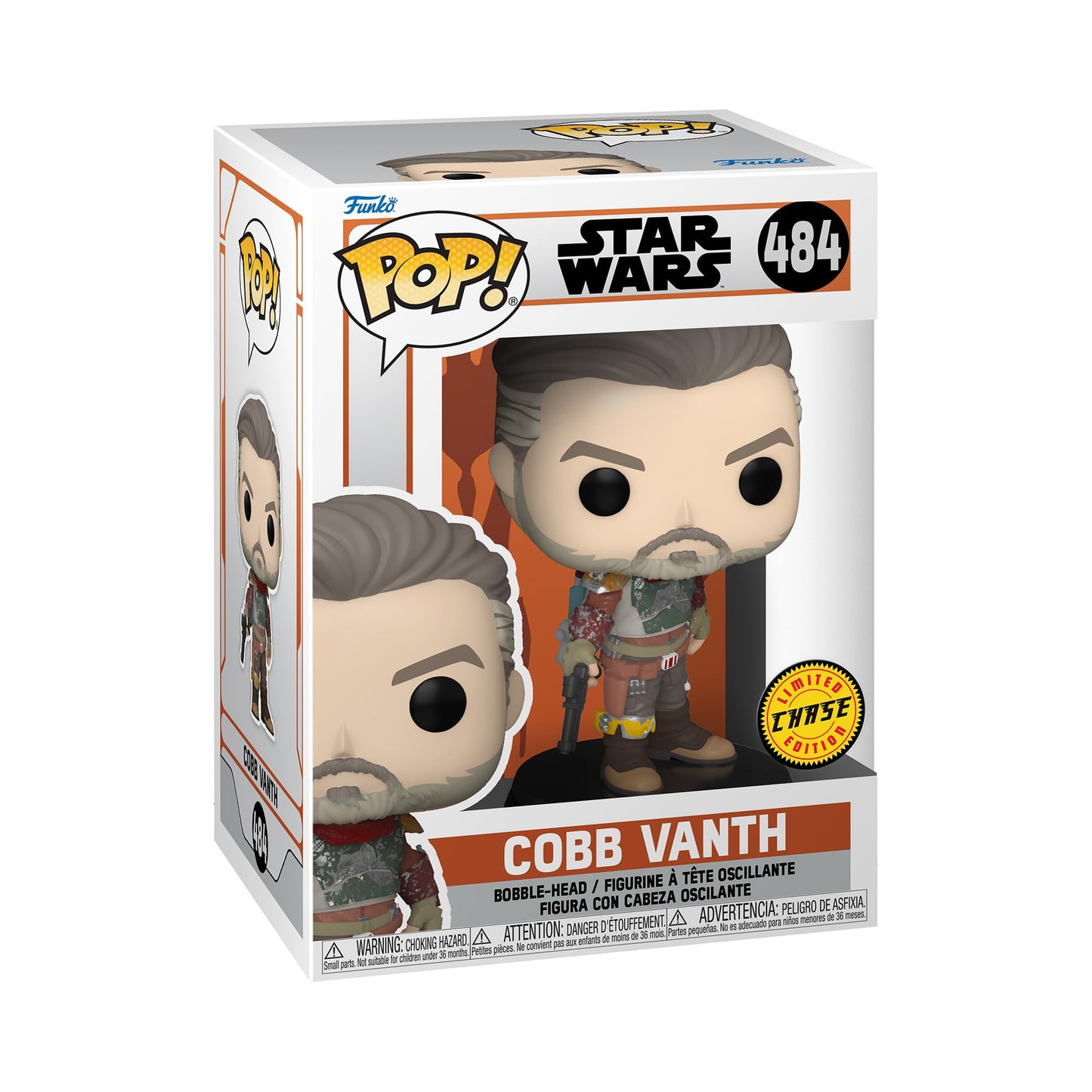 Funko Pop! Star Wars: The Mandalorian - Marshal With Chase - 1/6 Odds For Rare Chase Variant - Collectible Vinyl Figure - Gift Idea - Official Merchandise - For Kids & Adults - Tv Fans