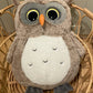 Ryttir 10 Inch Chubby Mini Owl Stuffed Animal, Adventure Stuffed Owl Toy, Brave Boy'S And Girl'S Room Owl Plush Decor, Funny Owl Plushies For Kids And Women