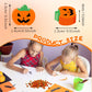JUNEBRUSHS 150 Pcs Halloween Mini Erasers, Cute Small Pumpkin Erasers Bulk for Kids Trick or Treat Halloween Party Favors, Stude