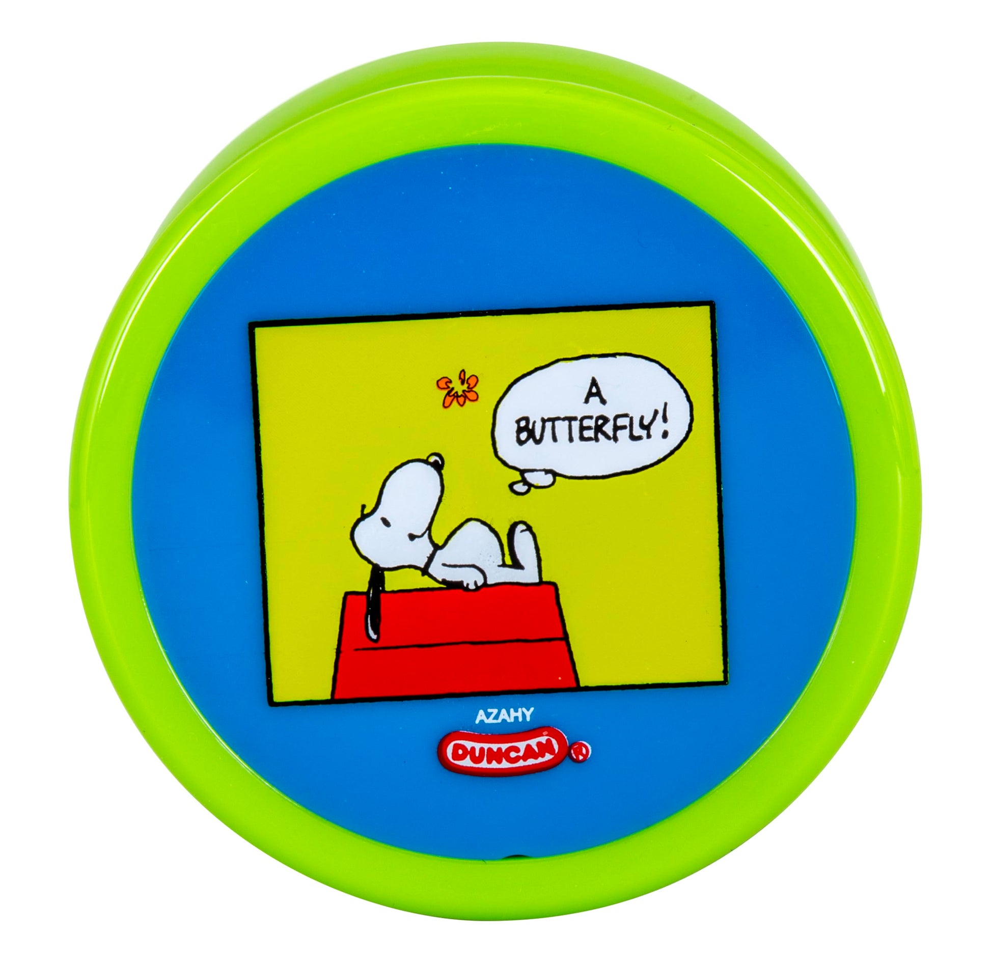 Duncan Toys Butterfly Yo-Yo, X Peanuts, Beginner Yo-Yo With String, Steel Axle And Plastic Body, Snoopy Butterfly