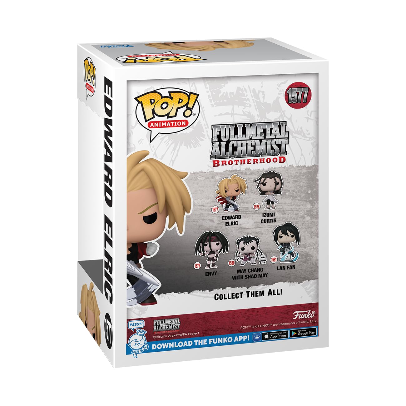 Funko Pop! Animation: Fullmetal Alchemist: Brotherhood - Edward Elric with cutting edge