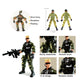 MQSTARSRISE Army Men Soldiers Toys for Boys Age 4-7 Army Men Action Figures with  Military Playset Action Figures Soldier Toy Set Easter Gift for Boys