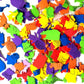 Self Adhesive Craft Stickers, Carnival, Planets, Farm Animals, Princess, Dinosaur Themed Stickers (500 Piece Party Packs) (Animals)