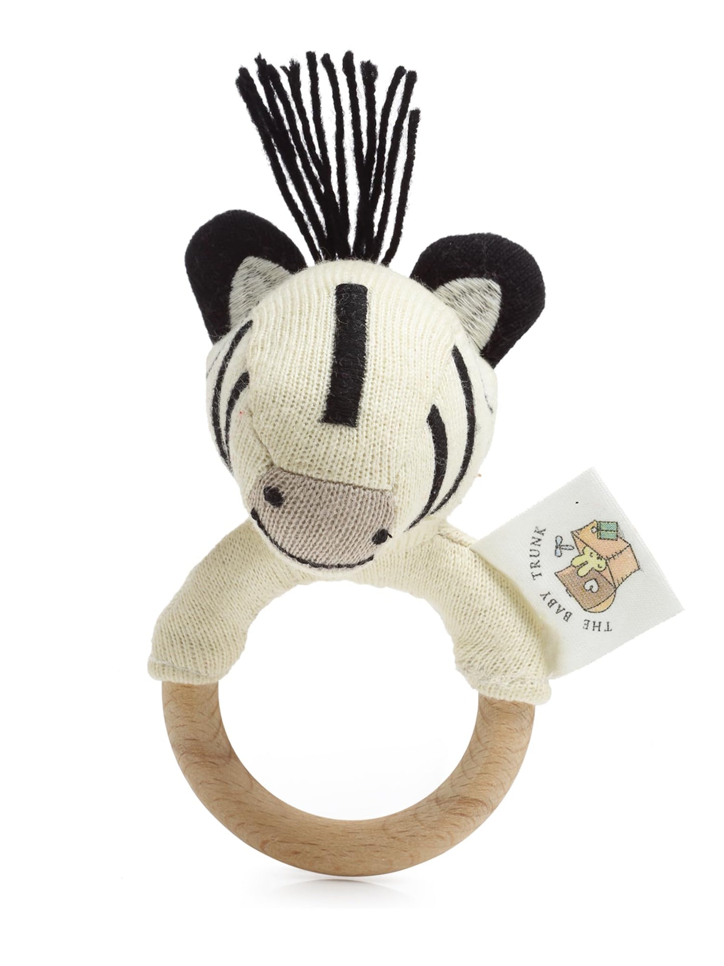 The Baby Trunk Trunk Rattle Toy  Soft Baby Sensory Toy | Lightweight & Easy To Grip