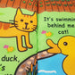 Zocita Baby Soft Animal Tails Activity Cloth Book With Crinkle Fabric, Farm Tails