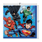 Unique Justice League Beverage Paper Napkins - 5 x 5, 16 Pcs