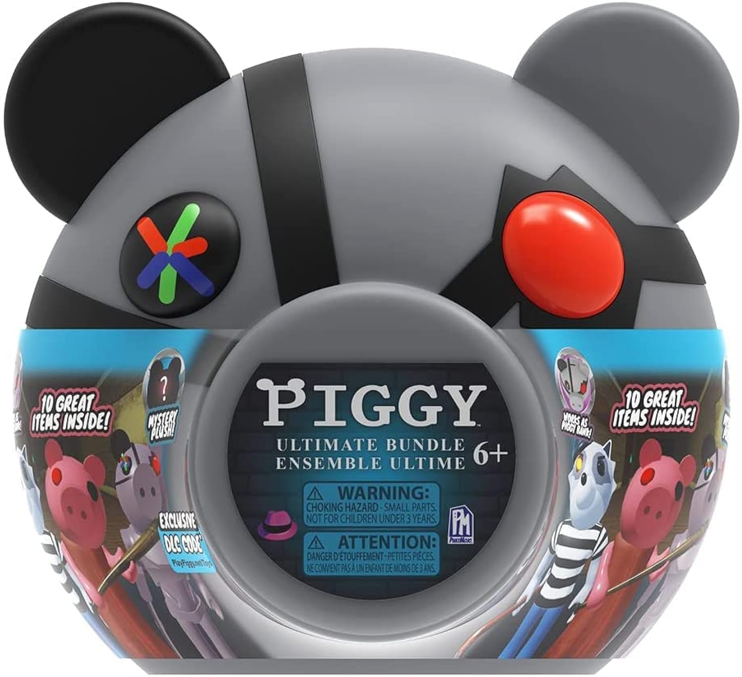 Mini Robby Piggy PIGGY Robby Ultimate Bundle - Series 3 Plush Toy, Large, Black, Model ...