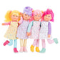 Corolle Rainbow Doll - Iris Rag Doll, Multicolour, Soft Fabric, Perfect for Children, 300040