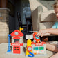 Fat Brain Toys Fire Station Playset - Model FB210 1 - Durable Polypropylene - Engaging Role Play for Kids