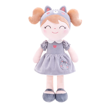 Gloveleya Baby Doll Girl Gifts Soft Plush Kitty Cat Dolls Girls Toy 12'' With Gift Box