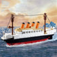 Susengo Building Blocks For Titanic Shipboat 3D Model Educational Gift Toys For Children 194Pcs