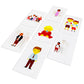 192 French Beginning Vocabulary Flash Cards With Original Artwork - For All Ages