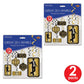 Beistle 24 Piece Roaring 20 Swirls 1920s Theme Party Decorations Dangling Whirls, 17-32, Black/Gold
