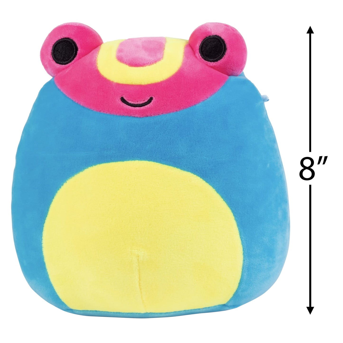 Squishmallows 8' Wamina The Blue Frog - Official Kellytoy Adorable Plush - Cute And Soft Frog Stuffed Animal Toy - Great Gift For Kids