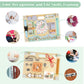 Smartwo Double-Sided Wooden Busy Board For Toddlers, Sensory Activity Board, Montessori Travel Toy For Kids Age 2-5, Educational