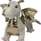 Douglas Hydra Silver Baby Dragon Plush Stuffed Animal