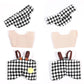 AICase for Labubu Clothes/for Labubu Outfits Clothes Set for 17cm Lububu Doll 3 Piece Set Hat Clothing for LA BUBU  Boys and Girls Stylish Adorable Dolls Clothes Accessories (No Doll)_04