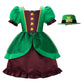 Relibeauty Leprechaun Costume For Girls St Patricks Day Dress Up Green,150