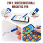 Magnetic Fidget Pen Toys for Teens  Unique Birthday Gifts for Young Men Fun Gifts for Teenage Boys Novelty Christmas Stocking Fillers Gadget for 8 10 11 12 13 14 15 Year Old Boy Engineer Gifts (Blue)