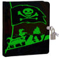 Mollybee Kids Pirate Lock And Key Diary For Boys, Girls