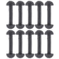 Applianpar Replacement Leg Band Connectors For Vintage Figures Toys Black Rubber Pack Of 10