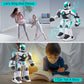 HPROMOT RC Robot Toy for Kids Remote Control Robot Toy, Smart Gesture Sensing Rechargeable & Programmable Robot Walking Dancing