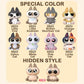 Beemai Nobeko Azukisan Mini Bean Series Blind Box Single Box, Contains 3 Figures No Repeat