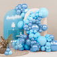 Partywoo Light Blue Balloons, 142 Pcs Light Blue And Metallic Blue Balloons Different Sizes Pack Of 18 Inch 12 Inch 10 Inch 5 Inch For Balloon Garland Arch As Birthday Decorations, Party Decorations
