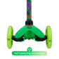 Voyager TMNT Self Balancing Kick Scooter with Light Up Wheels, Extra Wide Deck, 3 Wheel Platform, for Kids Ages 3+, 75 lbs Limit