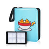 Card Binder, 4Pocket Trading Card Album, 400Pocket Double Sided Display Card Binder, Expandable, 3-Ring Zipper Sports Book Is Gi