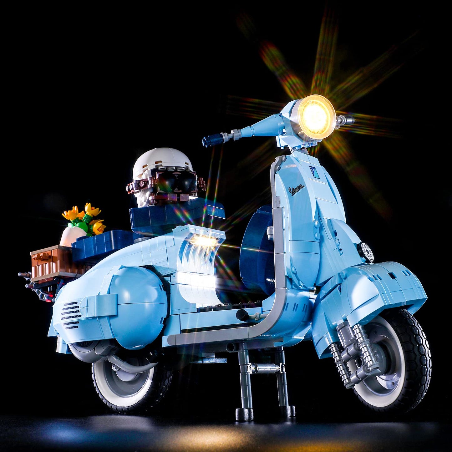 Briksmax Led Lighting Kit For Creator Vespa 125 - Compatible With Lego 10298 Building Blocks Model- Not Include The Lego Set