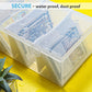 Vowcarol Plastic Top Loader Storage Box With Dividers, Trading Card Storage Box, Sports Cards Storage Box, Top Loader Case For Baseball Cards Storage- 1 Pack