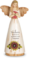 Pavilion Gift Company 03013 Teacher Angel Figurine, 6-Inch, Beige