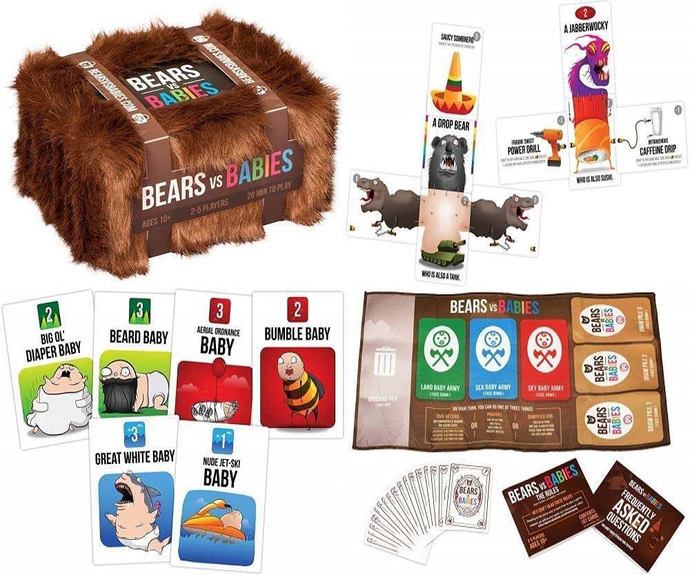 Monster Bear Card Game