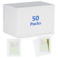 Dedc 50 Packs Trading Card Shipping Protectors White, Card Protector Shipping For Top Loaders 3.5  4.5 Inch, Trading Card Shippi
