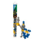 Plus Plus 3D Figure Building Block Set, Fun Stem Toys For Kids, 70 Interlocking Pieces - Knight Mini Maker Tube