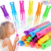Bubble Wand, 12 Pcs Bubble Wands Bulk In 6 Colors, Bubble Party Favors For Kids, Summer Toys, Indoor Outdoor Activity, Themed Bi