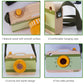 Wooden Mini Pretend Camera Toy For Toddlers 1 2 3 Years Old, Neck Hanging Photographed Props For Boys Girls Children Kids