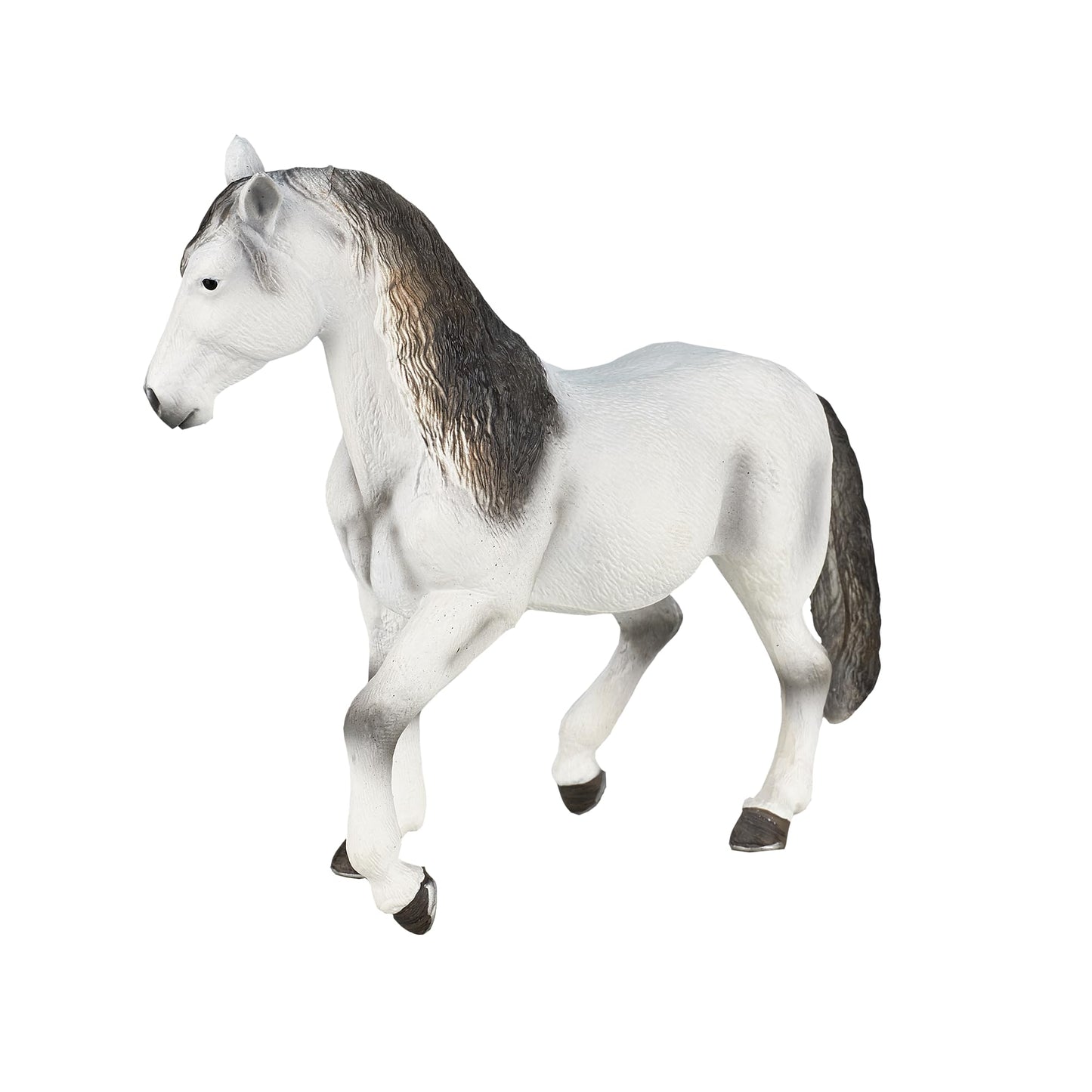 Mojo Andalusian Grey Realistic Equestrian Horse Club Hand Painted Toy Figurine
