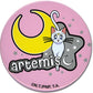 Great Eastern Entertainment Sailor Moon Artemis Button, 1.25'