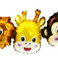 RSAAUD Big Size Animal Garland Balloon , Jungle them Balloons, Cow balloon, Giraffe balloon, Lion Balloon, Zebra Balloon , Anima