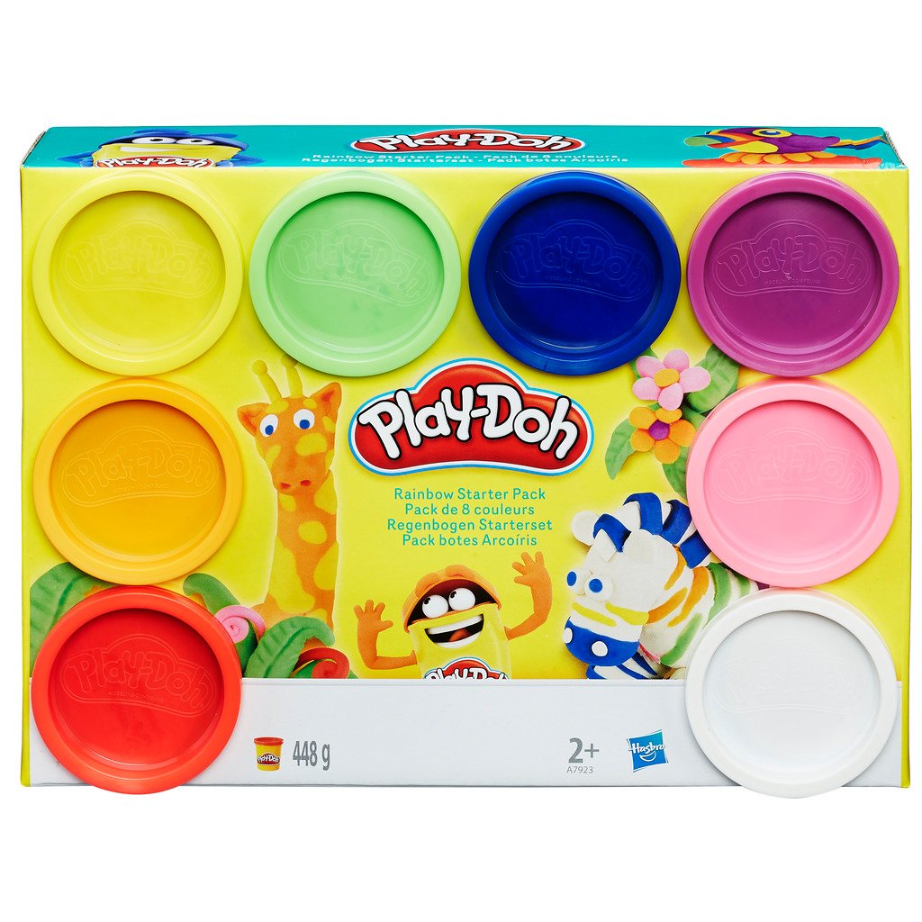 Play-Doh - Rainbow Pack - 8 VA