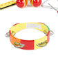 Hey! Play! Childrens Toy Snare Marching Drum, Double-Sided With Adjustable Neck Strap And Two Wood Drum Sticks- Music Fun For Ki
