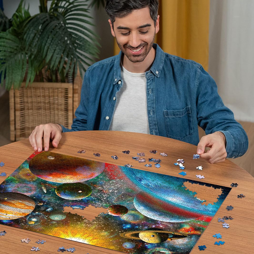Ravensburger Planetary Vision 1000 Piece Jigsaw Puzzle For Adults - 12000686 - Handcrafted Tooling, Made In Germany, Every Piece Fits Together Perfectly