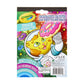 Crayola Sticker Activity & Coloring Pad, Cosmic Cats, 25 Cat Coloring Pages & 4 Sticker Sheets, Gift For Kids