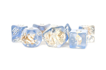 Metallic Dice Games Lic603 Sea Conch Dice - Set Of 7