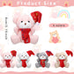 Zomiboo 12 Pcs Christmas Small Bear Koala 4 Inch Mini Animal Plush Toys Soft Cute Dolls Sleeping and Playing Stuffed Toys Gifts